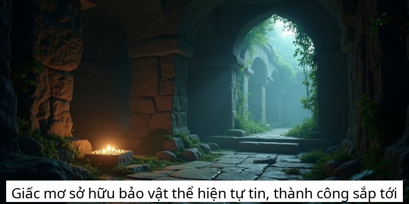 Giấc mơ sở hữu bảo vật thể hiện tự tin, thành công sắp tới