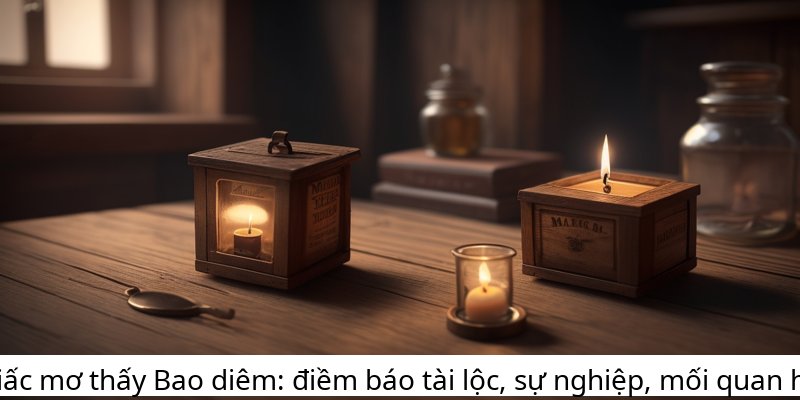 Giấc mơ thấy Bao diêm: điềm báo tài lộc, sự nghiệp, mối quan hệ
