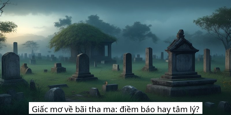 Giấc mơ về bãi tha ma: điềm báo hay tâm lý?
