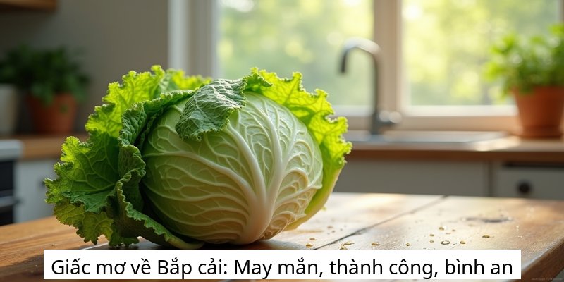 Giấc mơ về Bắp cải: May mắn, thành công, bình an