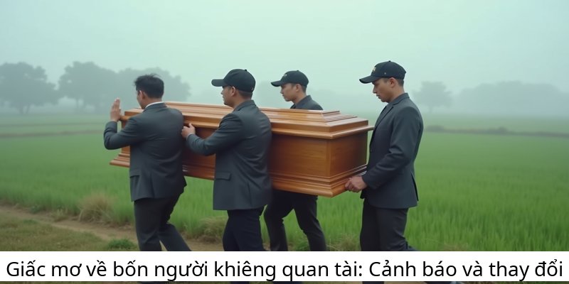 Giấc mơ về bốn người khiêng quan tài: Cảnh báo và thay đổi
