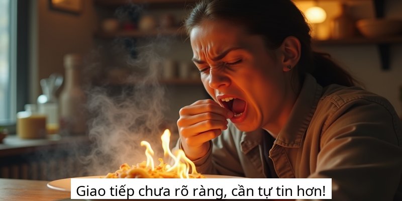 Giao tiếp chưa rõ ràng, cần tự tin hơn!