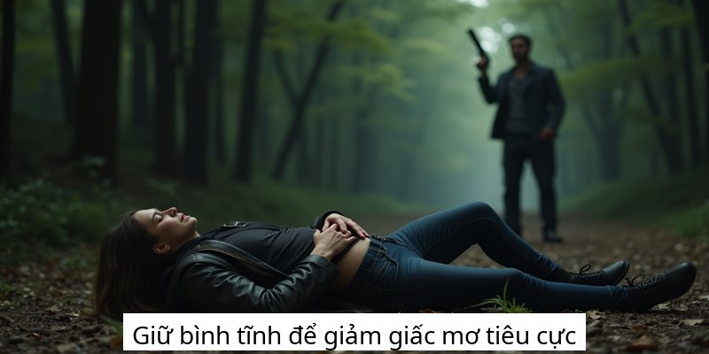 Giữ bình tĩnh để giảm giấc mơ tiêu cực