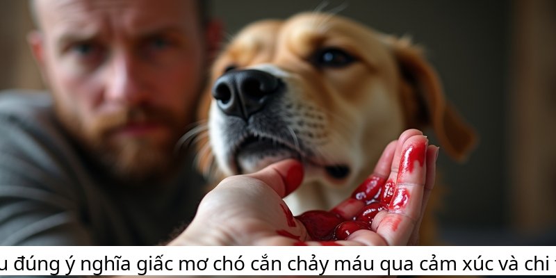 Hiểu đúng ý nghĩa giấc mơ chó cắn chảy máu qua cảm xúc và chi tiết.