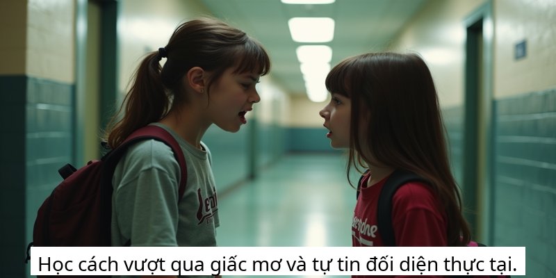 Học cách vượt qua giấc mơ và tự tin đối diện thực tại.