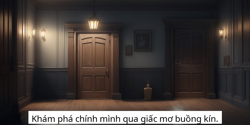 Khám phá chính mình qua giấc mơ buồng kín.