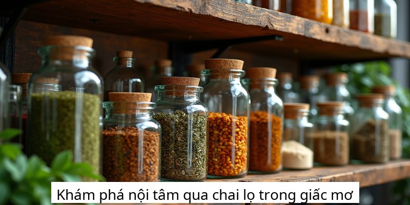 Khám phá nội tâm qua chai lọ trong giấc mơ