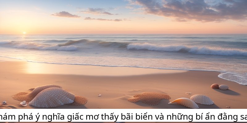 Khám phá ý nghĩa giấc mơ thấy bãi biển và những bí ẩn đằng sau