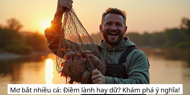 Mơ bắt nhiều cá: Điềm lành hay dữ? Khám phá ý nghĩa!
