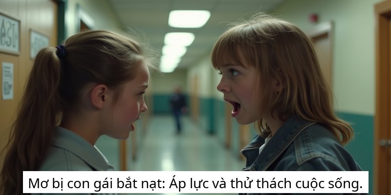 Mơ bị con gái bắt nạt: Áp lực và thử thách cuộc sống.
