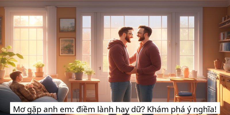 Mơ gặp anh em: điềm lành hay dữ? Khám phá ý nghĩa!