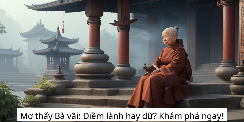 Mơ thấy Bà vãi: Điềm lành hay dữ? Khám phá ngay!