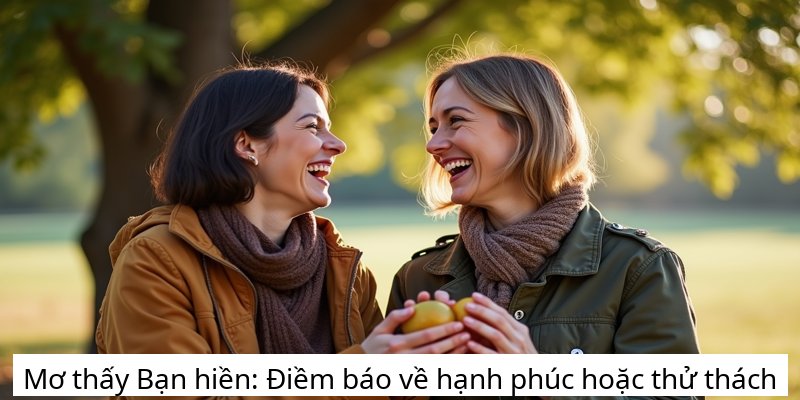 Mơ thấy Bạn hiền: Điềm báo về hạnh phúc hoặc thử thách