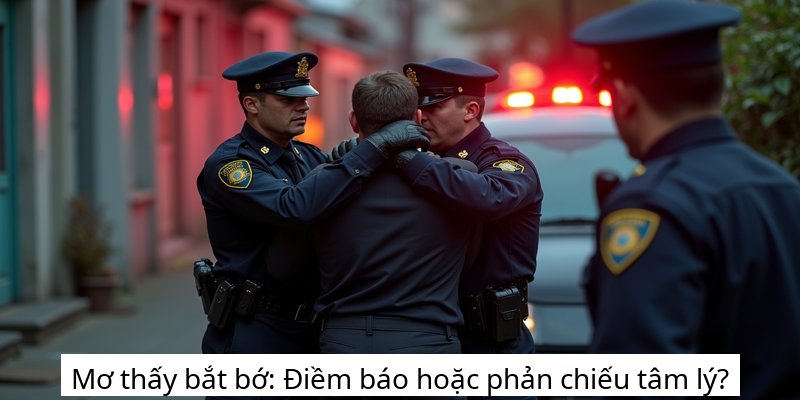 Mơ thấy bắt bớ: Điềm báo hoặc phản chiếu tâm lý?