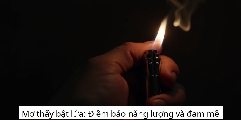 Mơ thấy bật lửa: Điềm báo năng lượng và đam mê