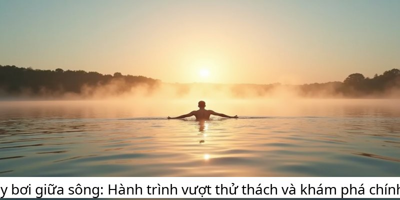 Mơ thấy bơi giữa sông: Hành trình vượt thử thách và khám phá chính mình.