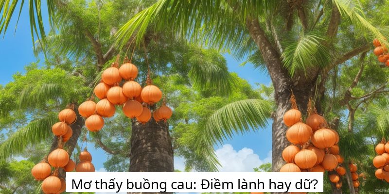 Mơ thấy buồng cau: Điềm lành hay dữ?