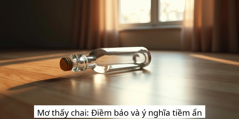 Mơ thấy chai: Điềm báo và ý nghĩa tiềm ẩn