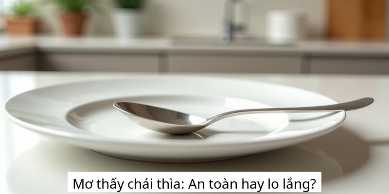 Mơ thấy chái thìa: An toàn hay lo lắng?