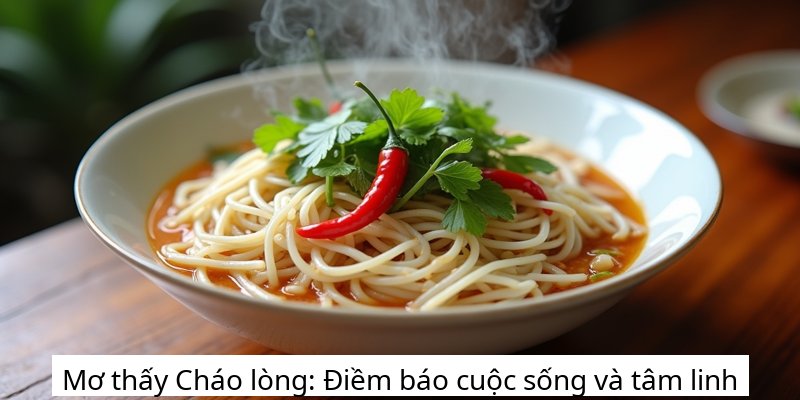 Mơ thấy Cháo lòng: Điềm báo cuộc sống và tâm linh