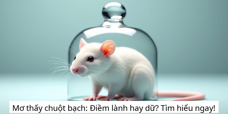 Mơ thấy chuột bạch: Điềm lành hay dữ? Tìm hiểu ngay!