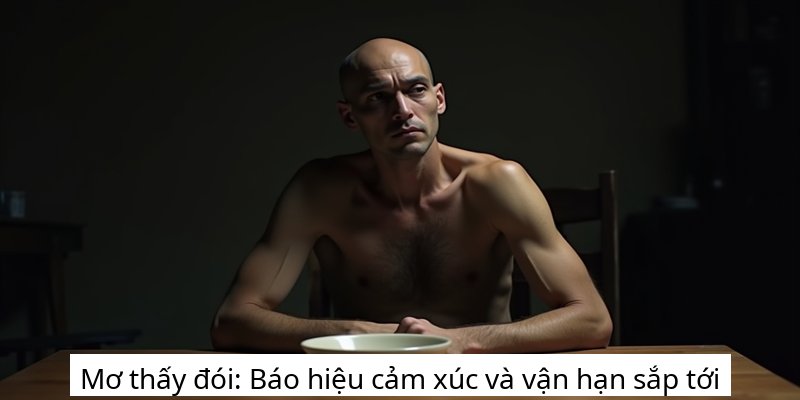 Mơ thấy đói: Báo hiệu cảm xúc và vận hạn sắp tới