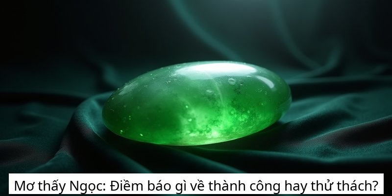 Mơ thấy Ngọc: Điềm báo gì về thành công hay thử thách?
