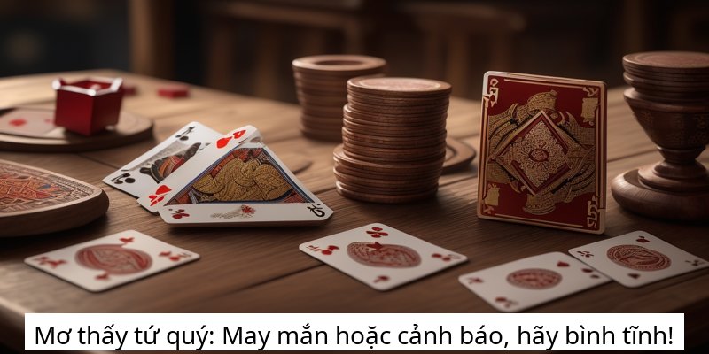 Mơ thấy tứ quý: May mắn hoặc cảnh báo, hãy bình tĩnh!