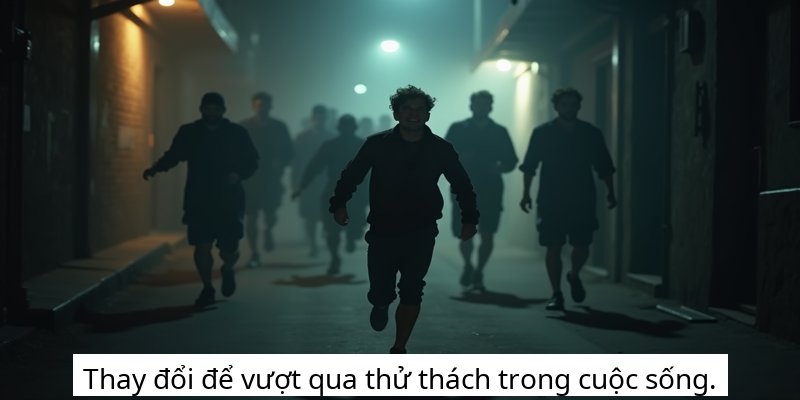 Thay đổi để vượt qua thử thách trong cuộc sống.