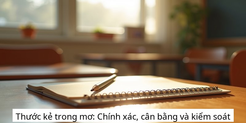 Thước kẻ trong mơ: Chính xác, cân bằng và kiểm soát