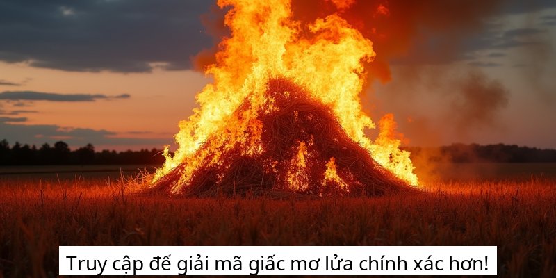 Truy cập để giải mã giấc mơ lửa chính xác hơn!